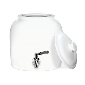 Ceramic Water Dispenser - White