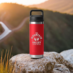 18 oz Yeti Chug Cap Bottle in Rescue Red